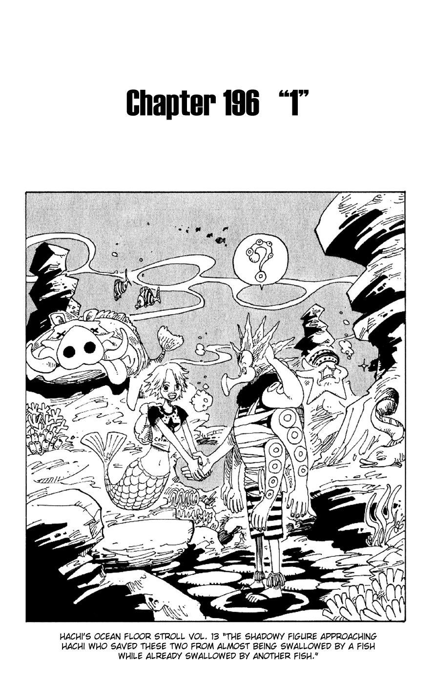 One Piece, Chapter 196 image 08